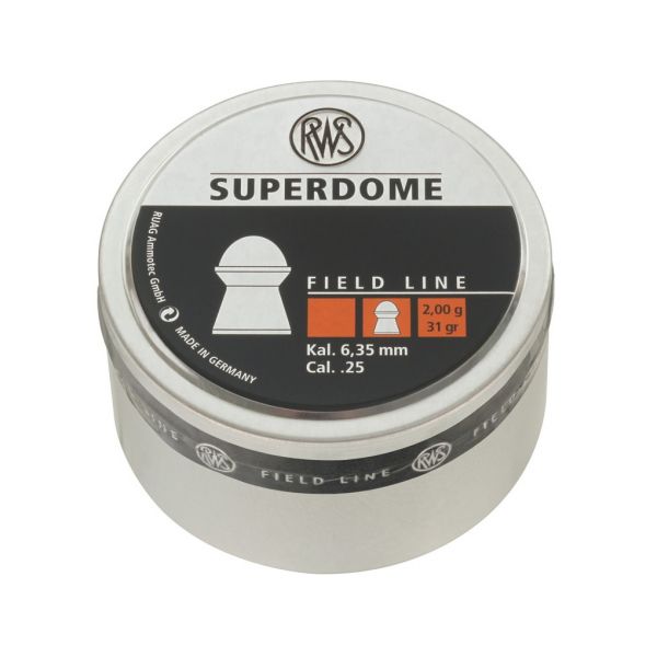 Пули RWS Superdome 6,35 мм, 2,0 грамм, 200 штук